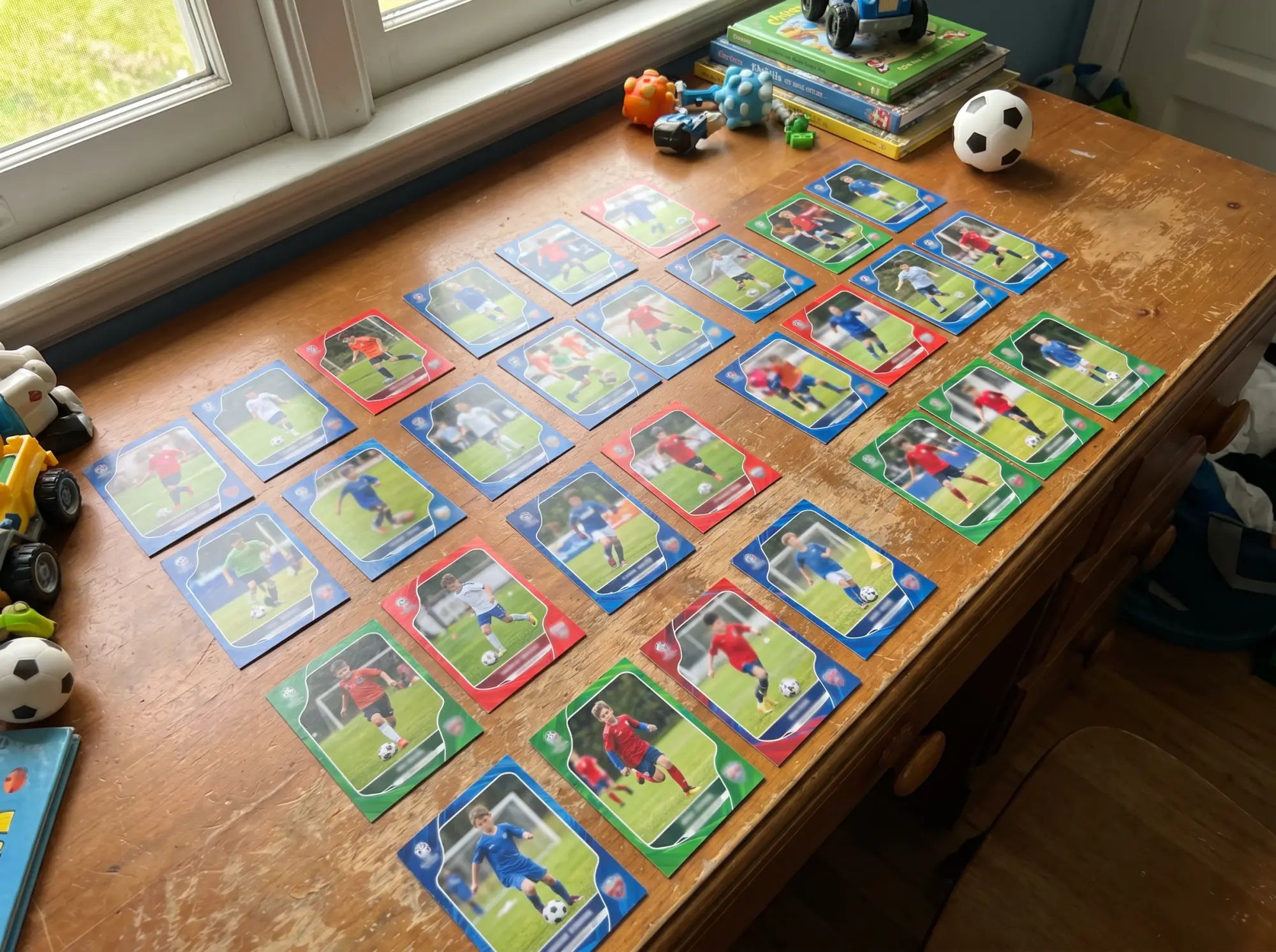 Carte de joueur de foot personnalisée à imprimer: le cadeau