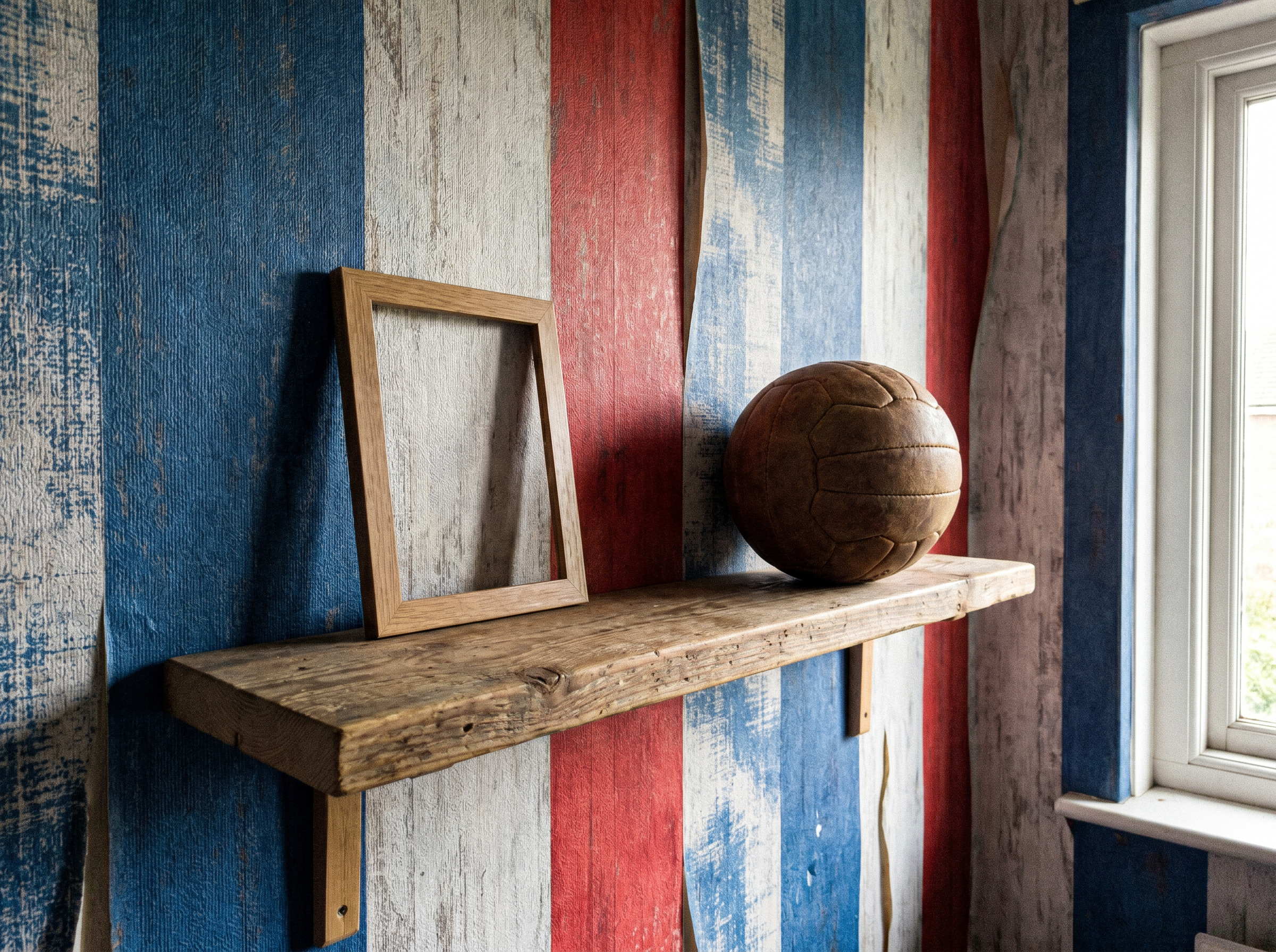 Papier peint équipe de France pour une chambre d'enfant aux couleurs des Bleus
