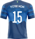 Adhesivo Brasil maillot azul personalizado - Vignette | Sticker Foot