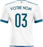 Pegatina de fútbol camiseta Rusia 2019 segunda equipación personalizada - Vignette | Sticker Foot