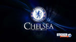 Tablero de decoración visual de fútbol con el logotipo de Chelsea - Vignette | Sticker Foot