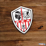 Adhesivo con el logotipo del AC Ajaccio - Vignette | stickers foot