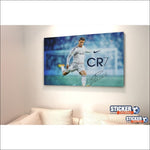 Decoración futbolín Ronaldo real de madrid - Vignette | stickers foot