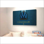 Deco Olympique de Marsella con logotipo OM - Vignette | stickers foot