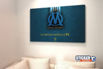 Deco Olympique de Marsella con logotipo OM - Vignette | Sticker Foot