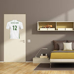 Decoración de pegatinas de fútbol - Camiseta blanca de Argelia - Vignette | Sticker Foot