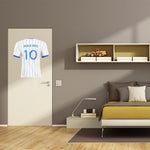 Decoración de pegatinas de fútbol - camiseta del Auxerre - Vignette | Sticker Foot