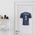 Decoración de cromos de fútbol - camiseta Montpellier 2022 - Vignette | Sticker Foot