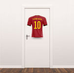 Calcomanía personalizada de camiseta de fútbol de Bélgica - Vignette | Sticker Foot