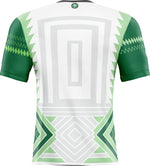 Decoración de la etiqueta de la camiseta de fútbol de Nigeria - Vignette | Sticker Foot