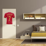 Decoración personalizada de la pegatina de la camiseta de Portugal - Vignette | Sticker Foot