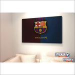 Decoración Barça Visual Logo FC Barcelona - Vignette | stickers foot