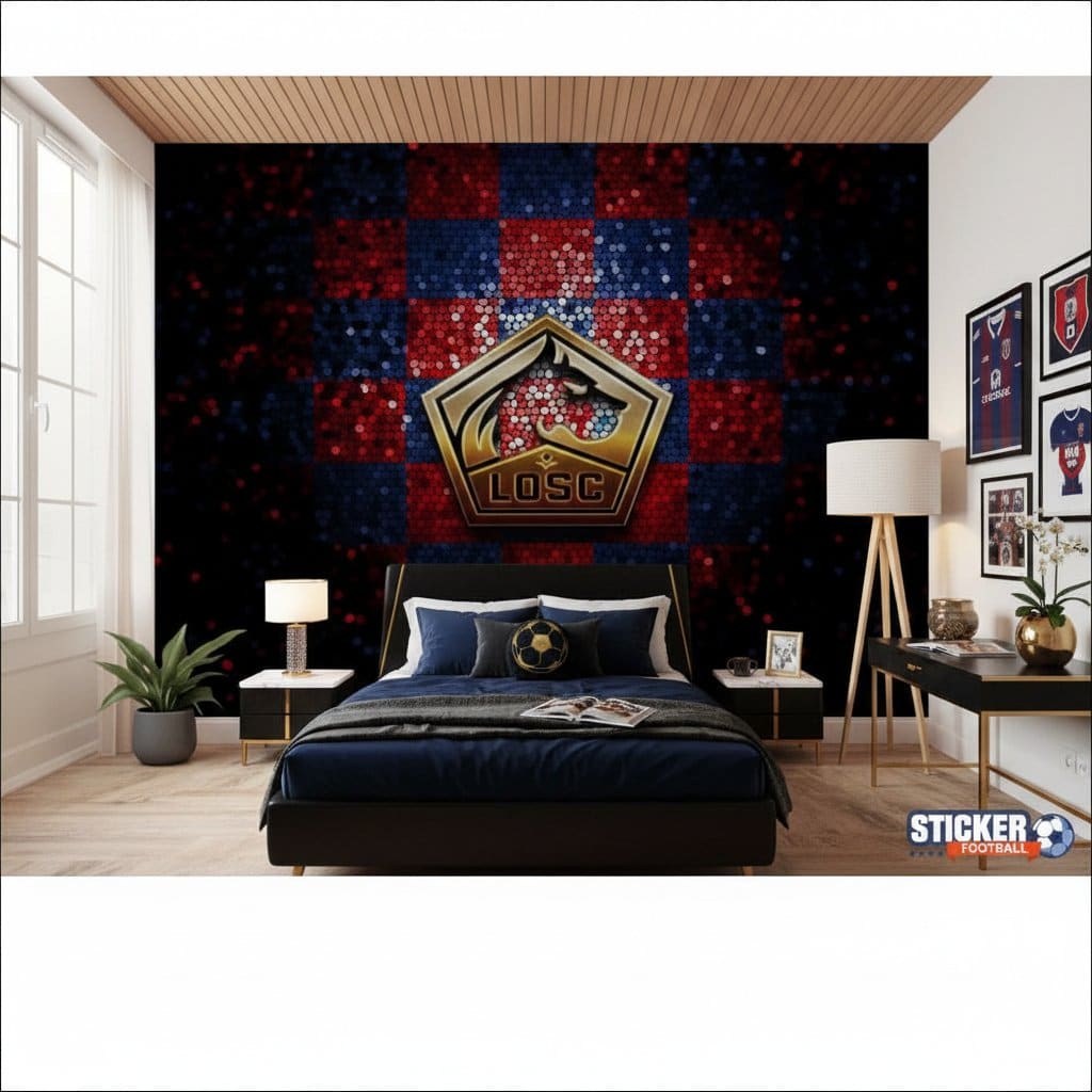 Visualisation papier peint football Lille LOSC 1