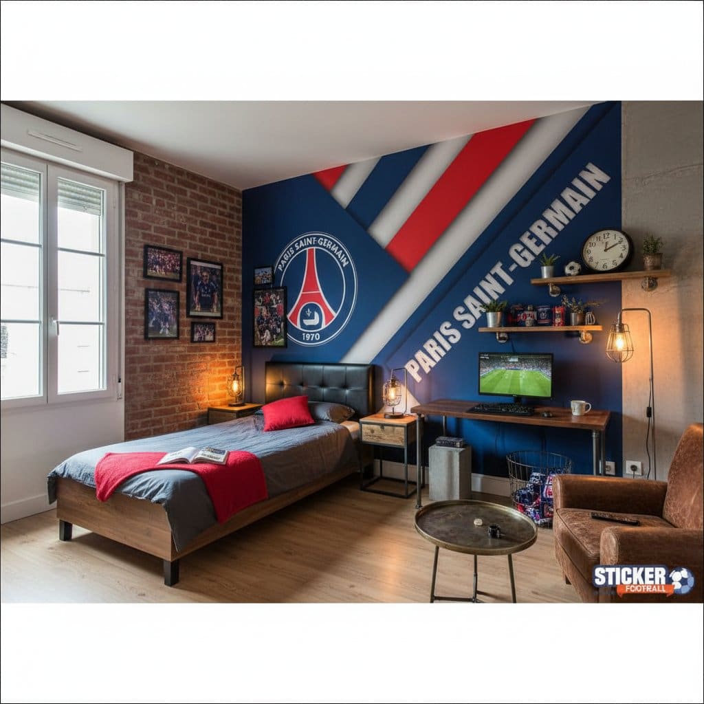 Visualisation papier peint football Paris PSG logo