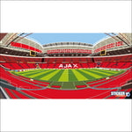Papier Peint Johan Cruijff stade - Ajax - Amsterdam - Vignette | stickers foot