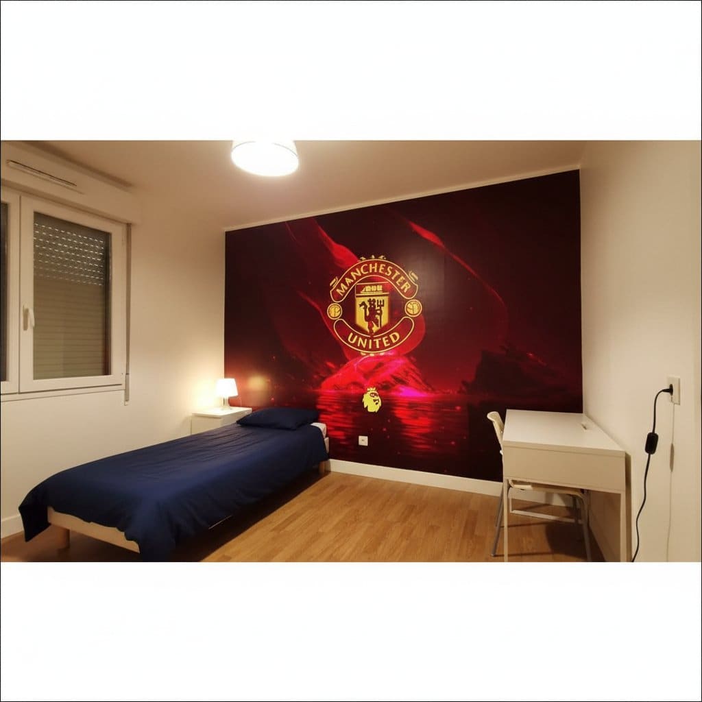 Visualisation Papier Peint Manchester United F.C. pour Fans