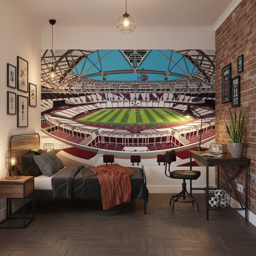 Visualisation Papier Peint stade London Stadium - West Ham United FC