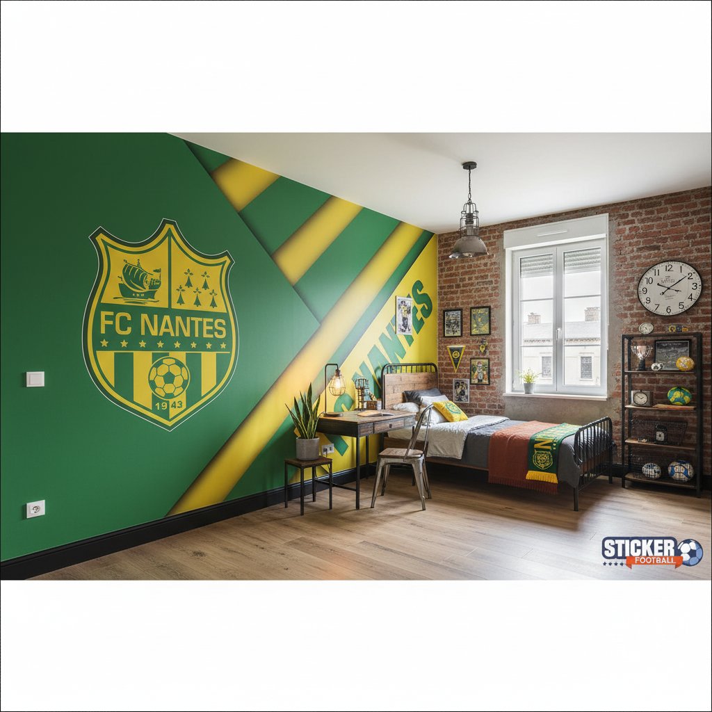 Visualisation papier peint foot FC Nantes football