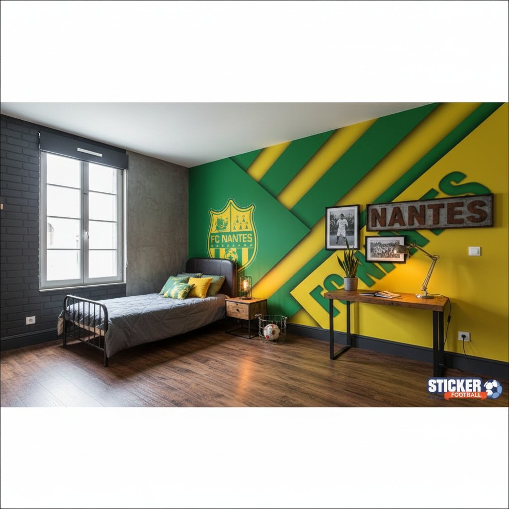 Visualisation papier peint foot FC Nantes football