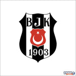 Calcomanía con el logo de Besiktas - Vignette | stickers foot