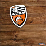 Calcomanía del logotipo del FC Lorient - Vignette | stickers foot