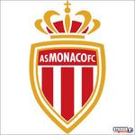 Calcomanía de fútbol con el logo de AS Monaco - Vignette | stickers foot