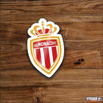 Calcomanía de fútbol con el logo de AS Monaco - Vignette | stickers foot