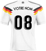 Pegatina de fútbol de la camiseta de Alemania 1990 - Vignette | Sticker Foot