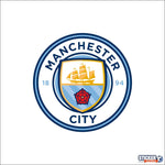 Calcomanía de fútbol con el logo del Manchester City - Vignette | stickers foot