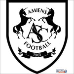 Calcomanía del logo de fútbol Amiens - Vignette | stickers foot
