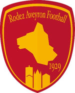 Etiqueta engomada del logotipo de fútbol de Rodez Aveyron - Vignette | Sticker Foot