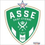 Etiqueta engomada del logotipo de fútbol de Saint Etienne - Vignette | stickers foot