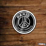 Adhesivo recortado del PSG - logotipo del Paris Saint Germain - Vignette | stickers foot
