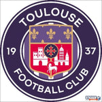 Calcomanía con el logo de fútbol del Toulouse FC - Vignette | stickers foot
