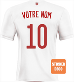 Decoración adhesiva de jersey de Noruega - Vignette | stickers foot