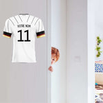 Decoración de pegatinas de fútbol - camiseta de fútbol de Alemania - Vignette | stickers foot