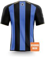 Decoración de pegatinas de fútbol - Camiseta del Club Brugge - Vignette | stickers foot
