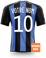 Decoración de pegatinas de fútbol - Camiseta del Club Brugge - Vignette | stickers foot