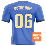 Decoración de pegatinas de fútbol - Visual de la camiseta de fútbol de Italia - Vignette | stickers foot