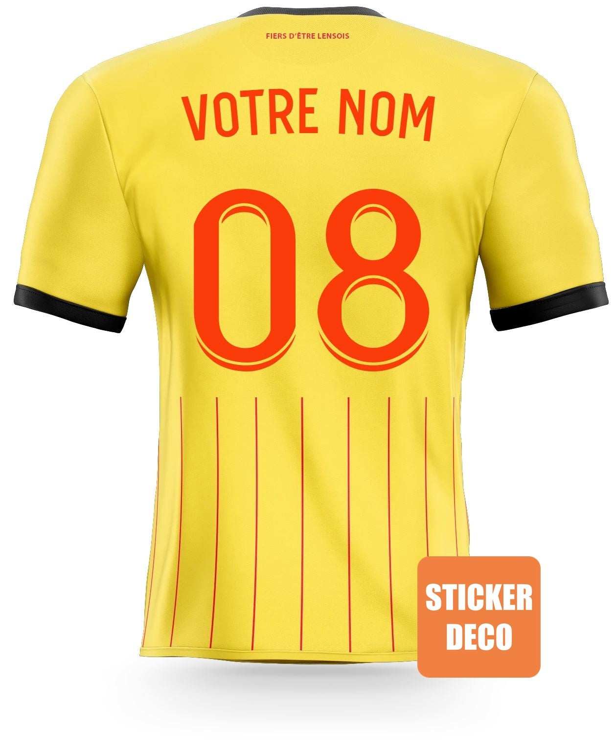 autocollant lens - maillot lens 2023