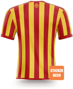 Decoración de pegatinas de fútbol - camiseta del club Mechelen - Vignette | stickers foot