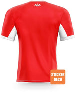 Decoración de pegatinas de fútbol - camiseta AS Monaco - Vignette | stickers foot