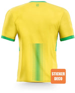 ADHESIVO FC NANTES personalizado - Vignette | stickers foot