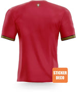 Decoración personalizada de la pegatina de la camiseta de Portugal - Vignette | stickers foot