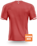 Decoración de pegatinas de fútbol - camiseta de Amberes - Vignette | stickers foot