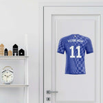 Decoración de pegatinas de fútbol - camiseta del Chelsea personalizada - Vignette | stickers foot