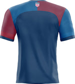 Calcomanía personalizada de la camiseta de USA SOCCER - Vignette | Sticker Foot