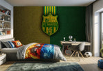 papier peint foot FC Nantes - Vignette | stickers foot