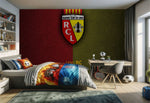 papier peint football RC Lens decoration - Vignette | stickers foot
