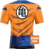 Pegatina concepto deco de Son Goku - Vignette | stickers foot
